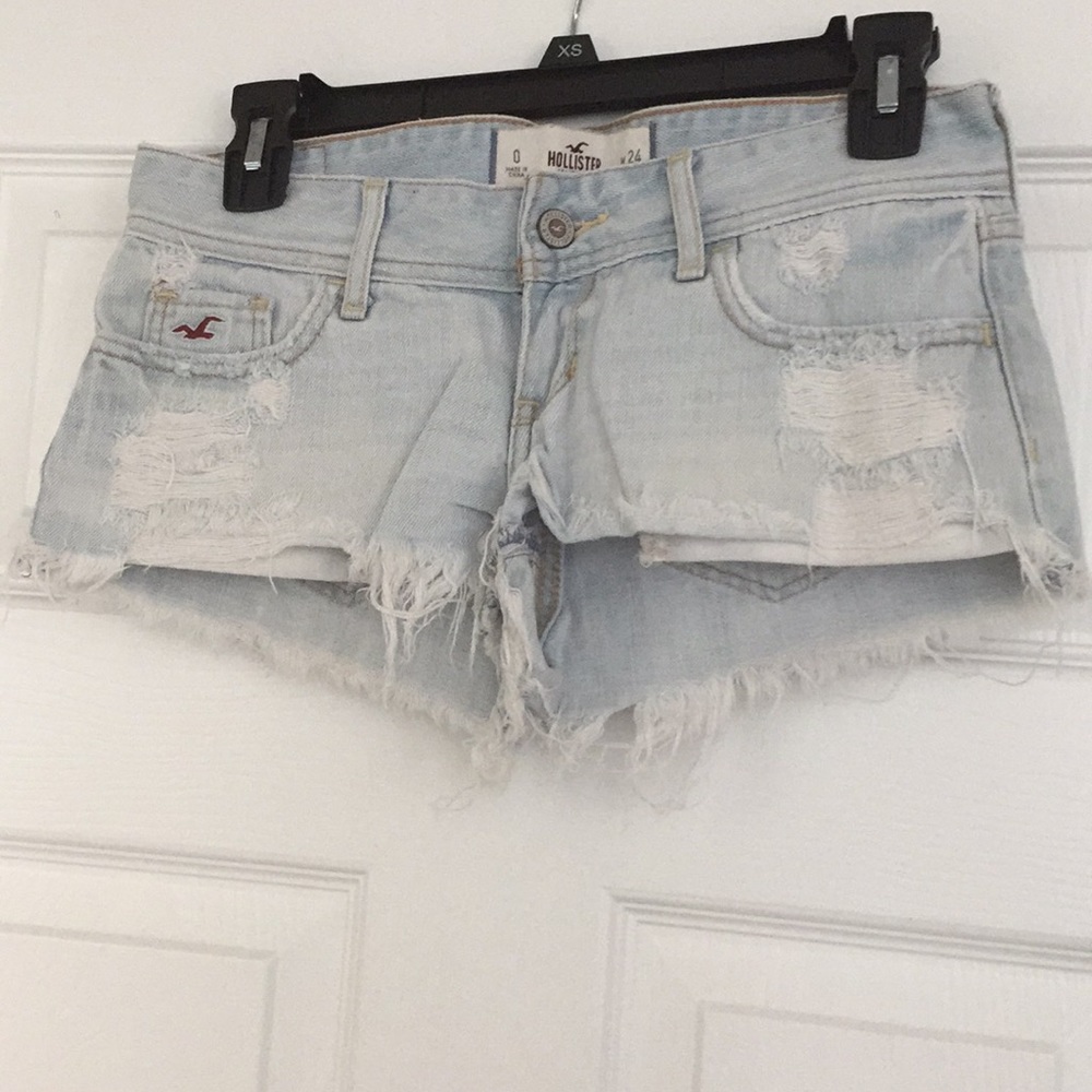 Hollister jean shorts